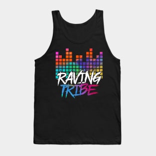 Raving Tribe DJ Hardcore Techno Party Tank Top